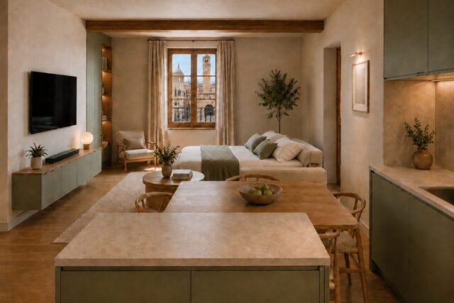 Immagine Photogallery 5-Soggiorno-con-letto-aspect-ratio-1920-1280