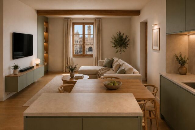 Immagine Photogallery 5-Soggiorno-vista-da-cucina-aspect-ratio-1920-1280