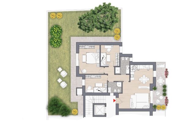 Immagine Photogallery Plan_quadri349 arredata